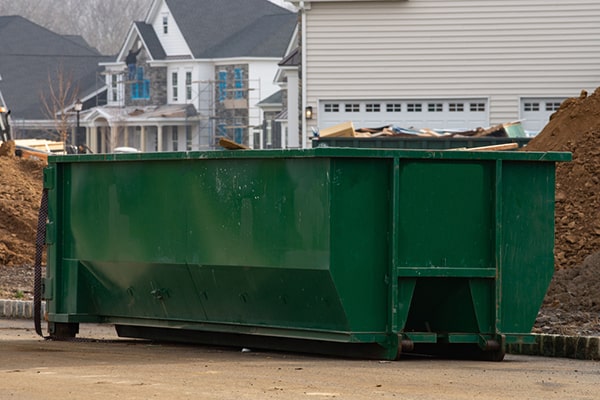 it is possible to place a construction dumpster on the street, but you may need to obtain a permit depending on your location